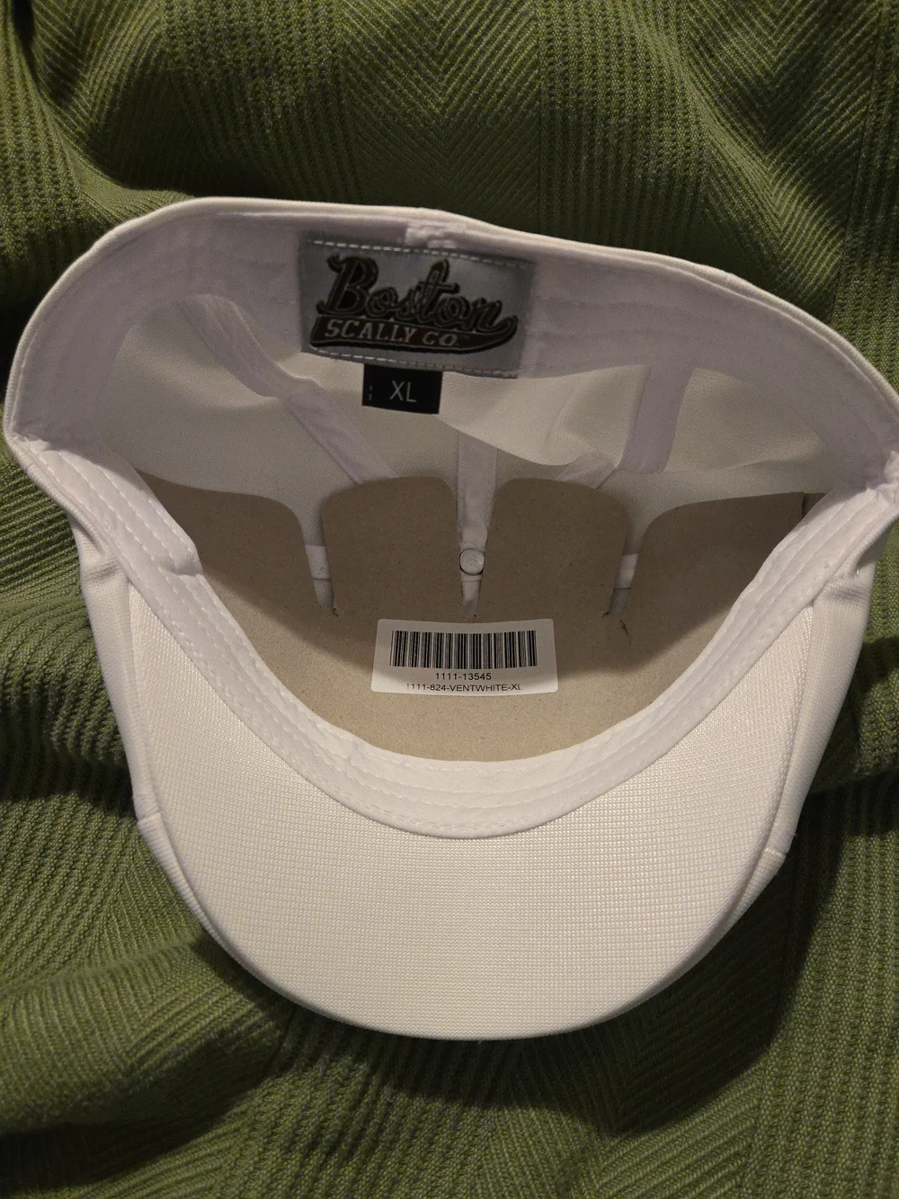 Boston Scally Co. White Cap 8 Panel - Picture 2 of 2